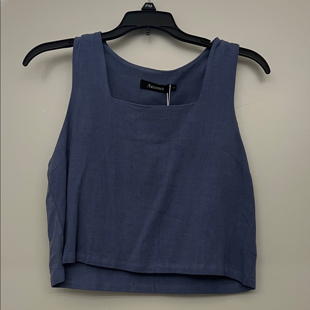 Women's Slate Blue Tank Top